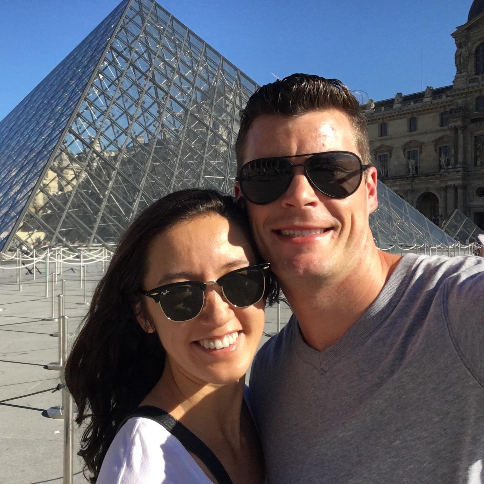 The Louvre in Paris, France - August 2016