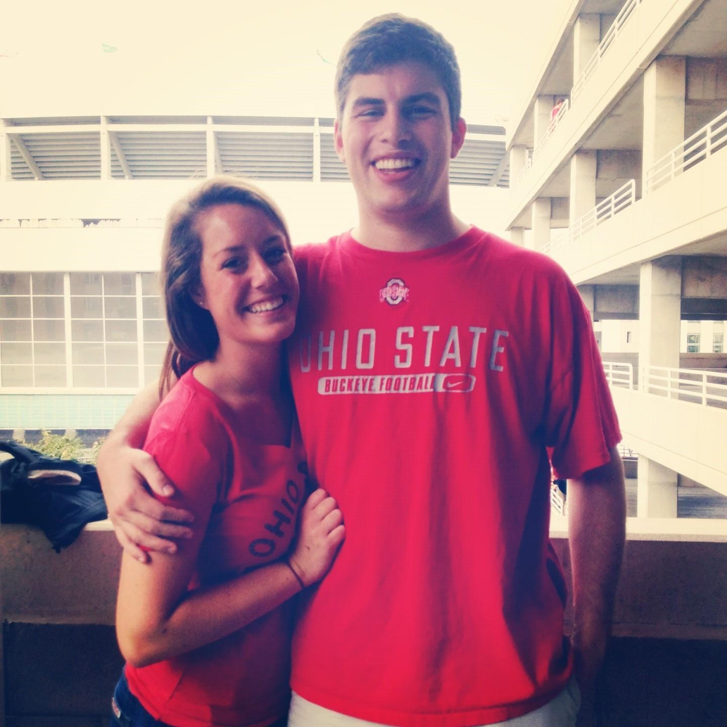 Ben brought me to my first OSU game!