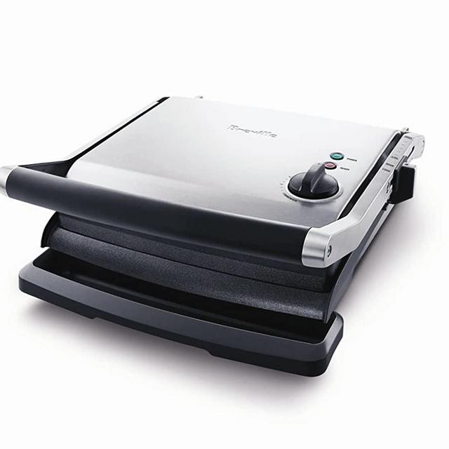 Breville BREBGR200XL Panini Grill, Silver