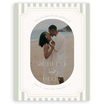 Grassy Sage, Green Wedding Digital Save the Date - Plateau Photo