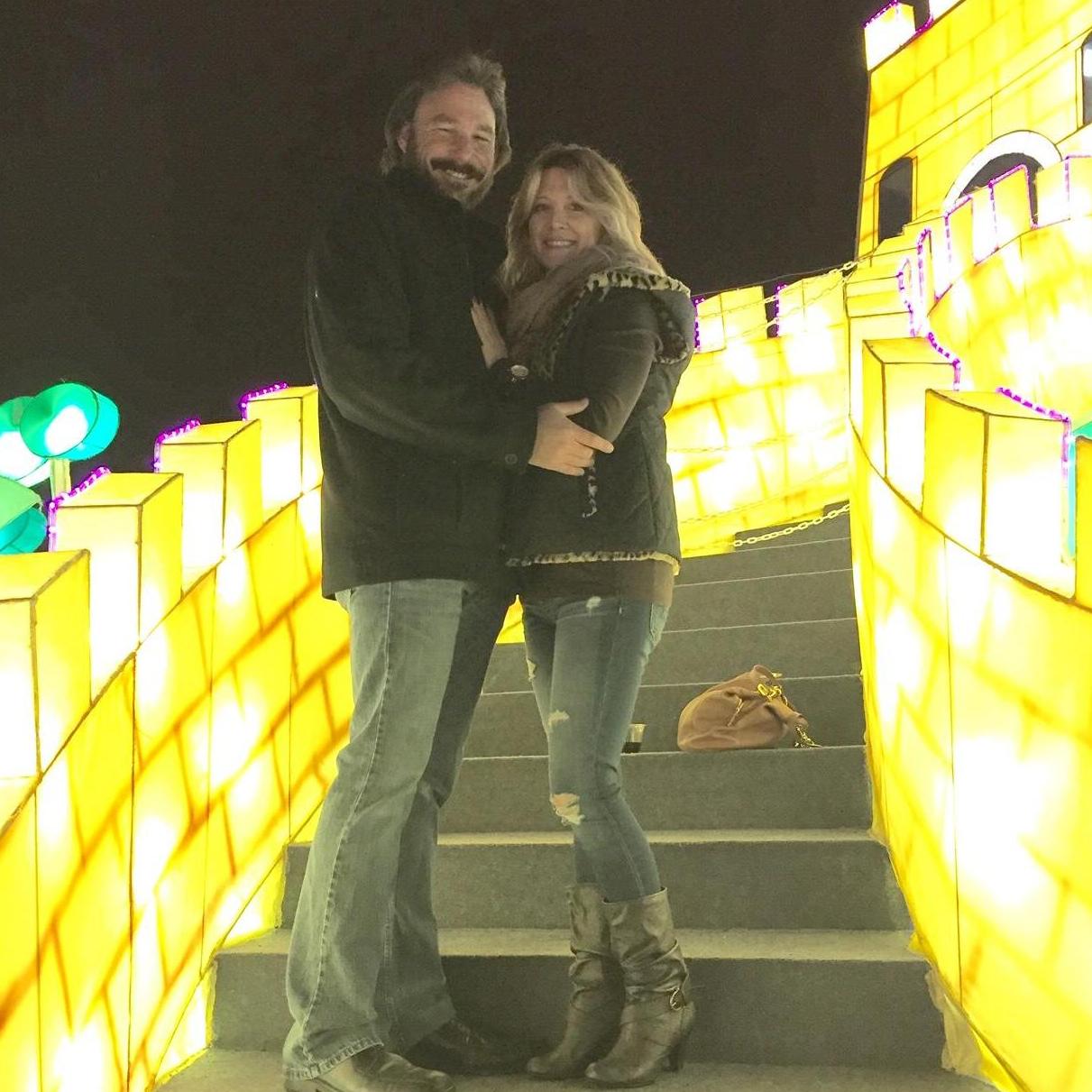 One of our first dates