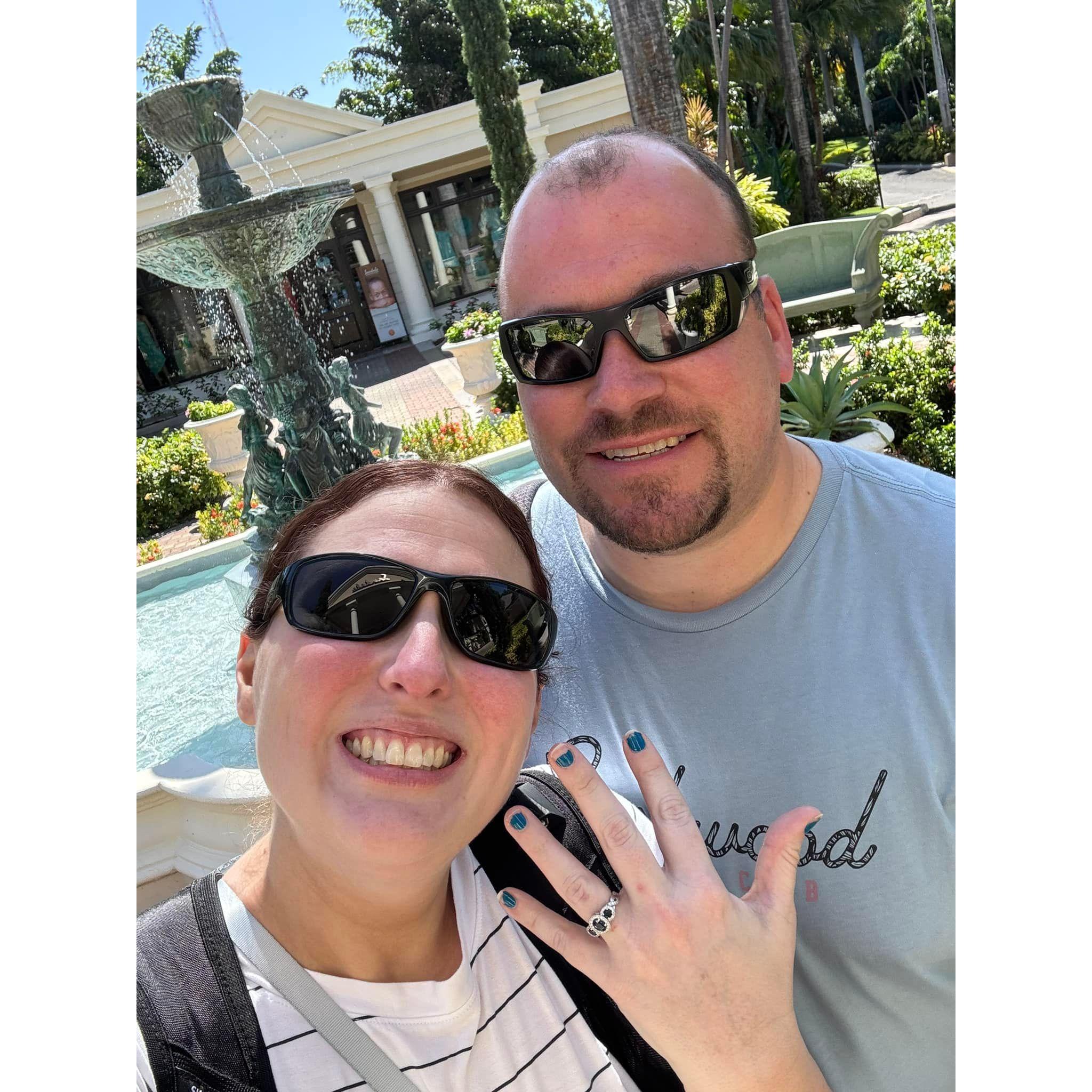 After 9 years, he asked. I said yes!