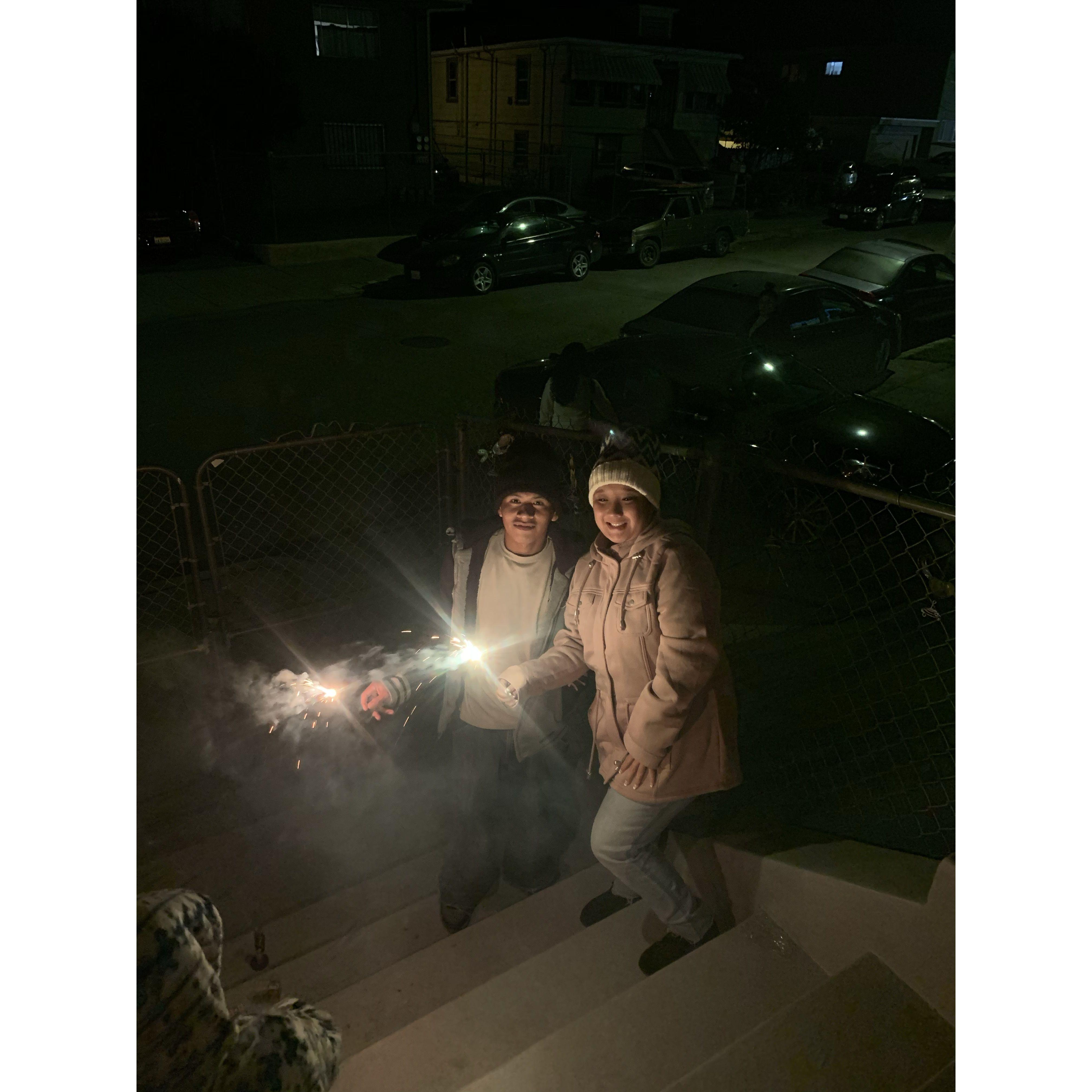 December 31, 2019 : Celebrating New Year's Eve in California