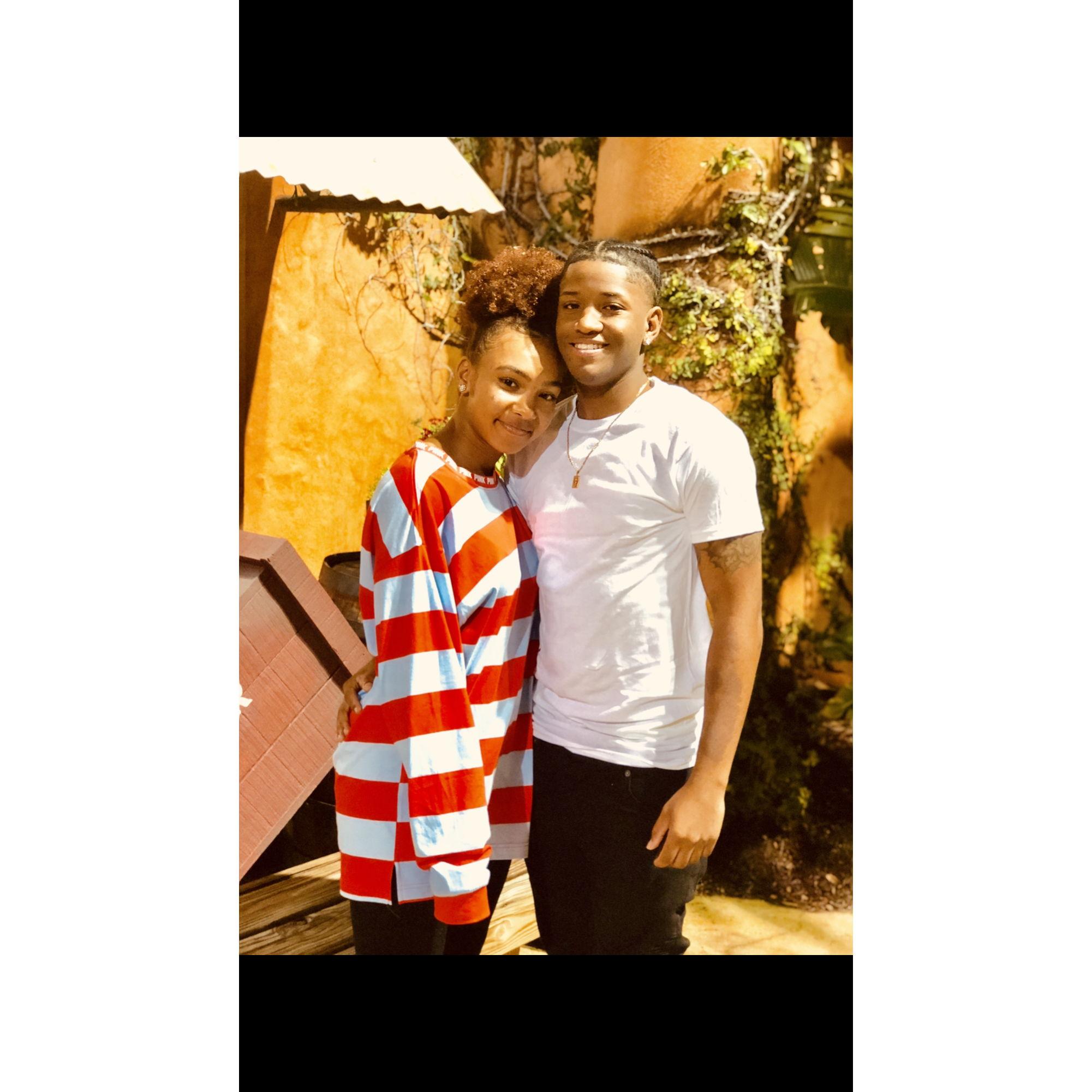 Our first picture together