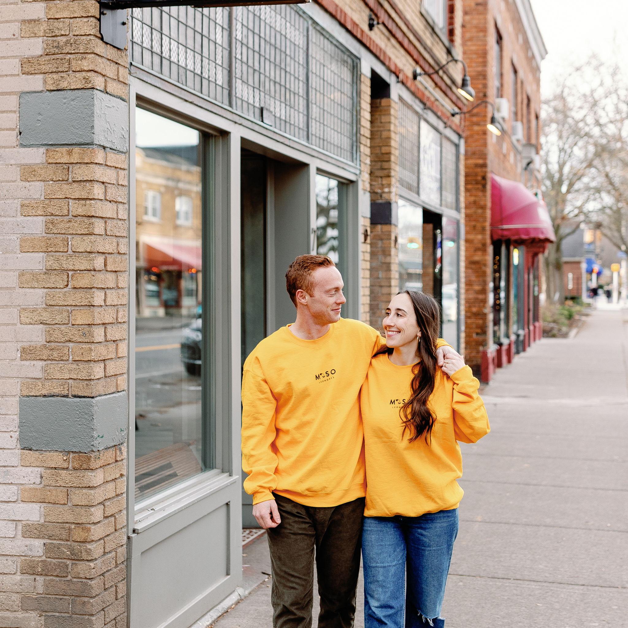 matching Miso sweatshirts!