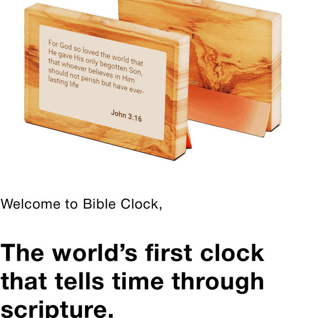 Bible Clock