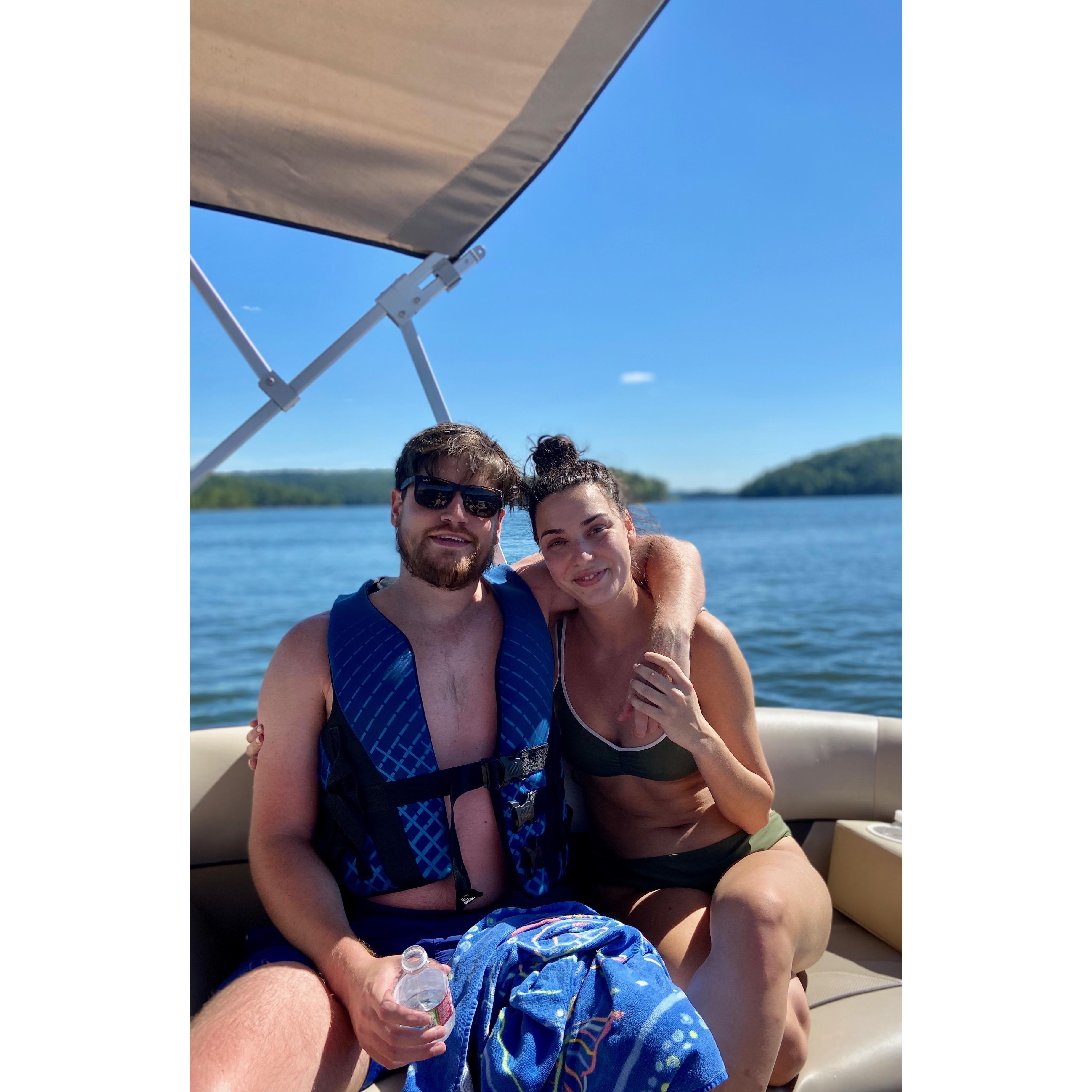 Spending a long weekend in Broken Bow, Oklahoma the weekend before getting engaged