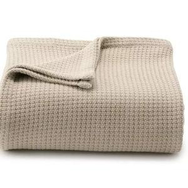Sonoma Goods For Life® The Everyday Cotton Bed Blanket - King, Tan