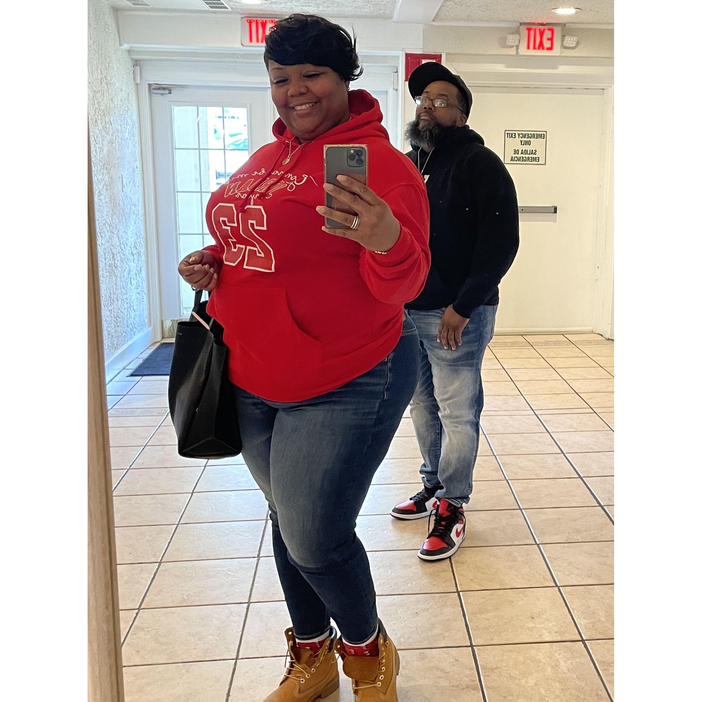 My baby always got my back