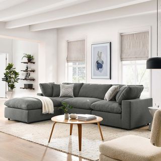 Commix 4-Piece Sectional Sofa Set with Ottoman