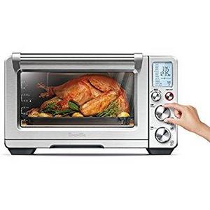 Breville BOV800XL Smart Oven 1800-Watt Convection Toaster Oven with Element IQ, Silver