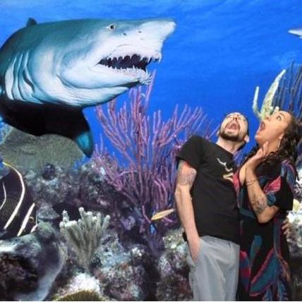 Shark Reef Aquarium at Mandalay Bay.