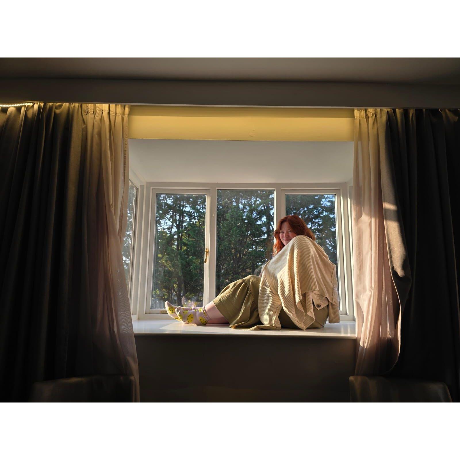 It was a big bay window.