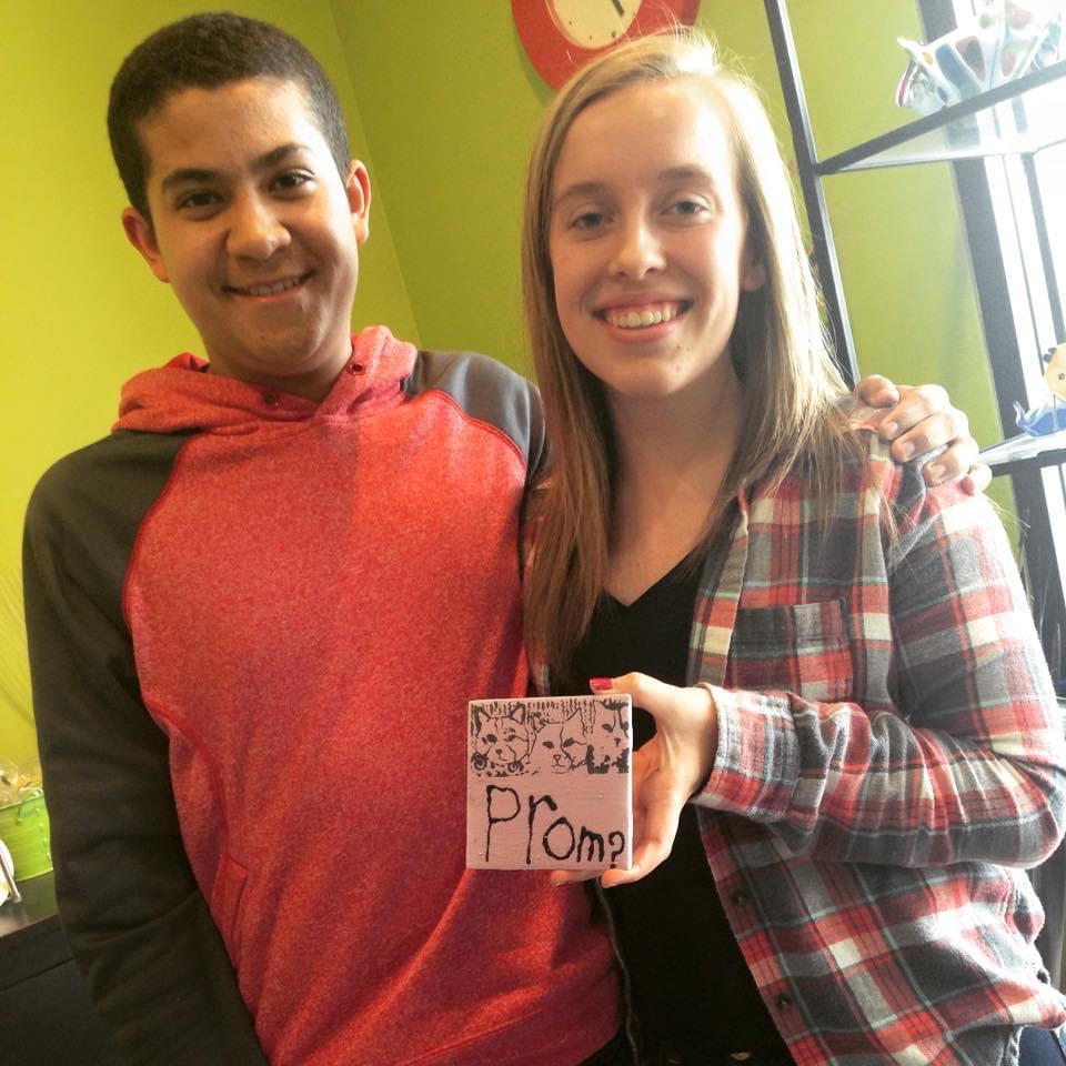 The day Cole asked Sophia to Prom and started it all