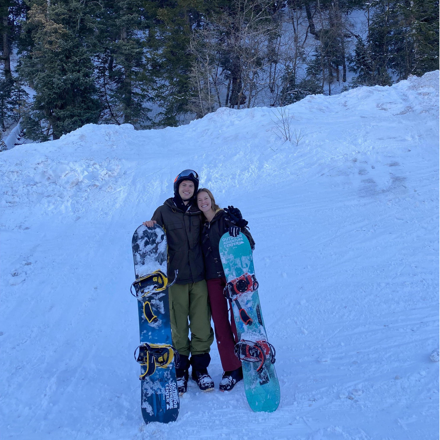 snowboarding in Utah