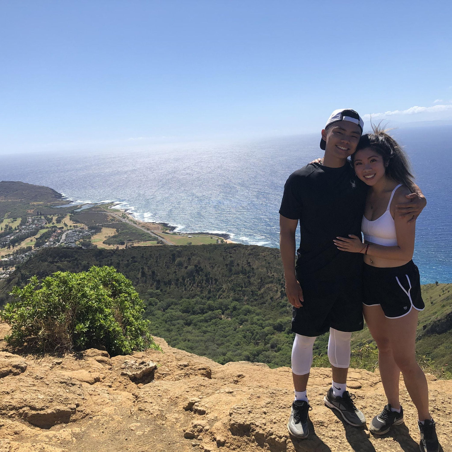 2019 - Our first trip to Hawaii! We hiked Diamond Head