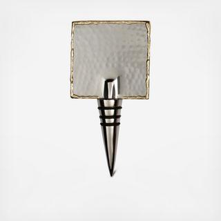 Old hollywood Square Bottle Stopper