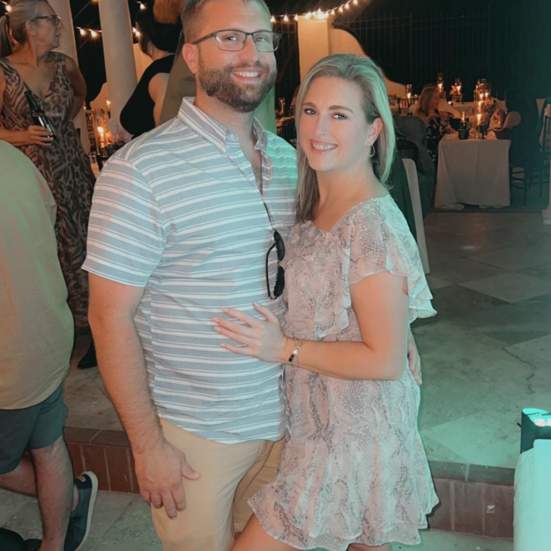 Our first wedding together. Little did I know a year later he would get on one knee 🤍