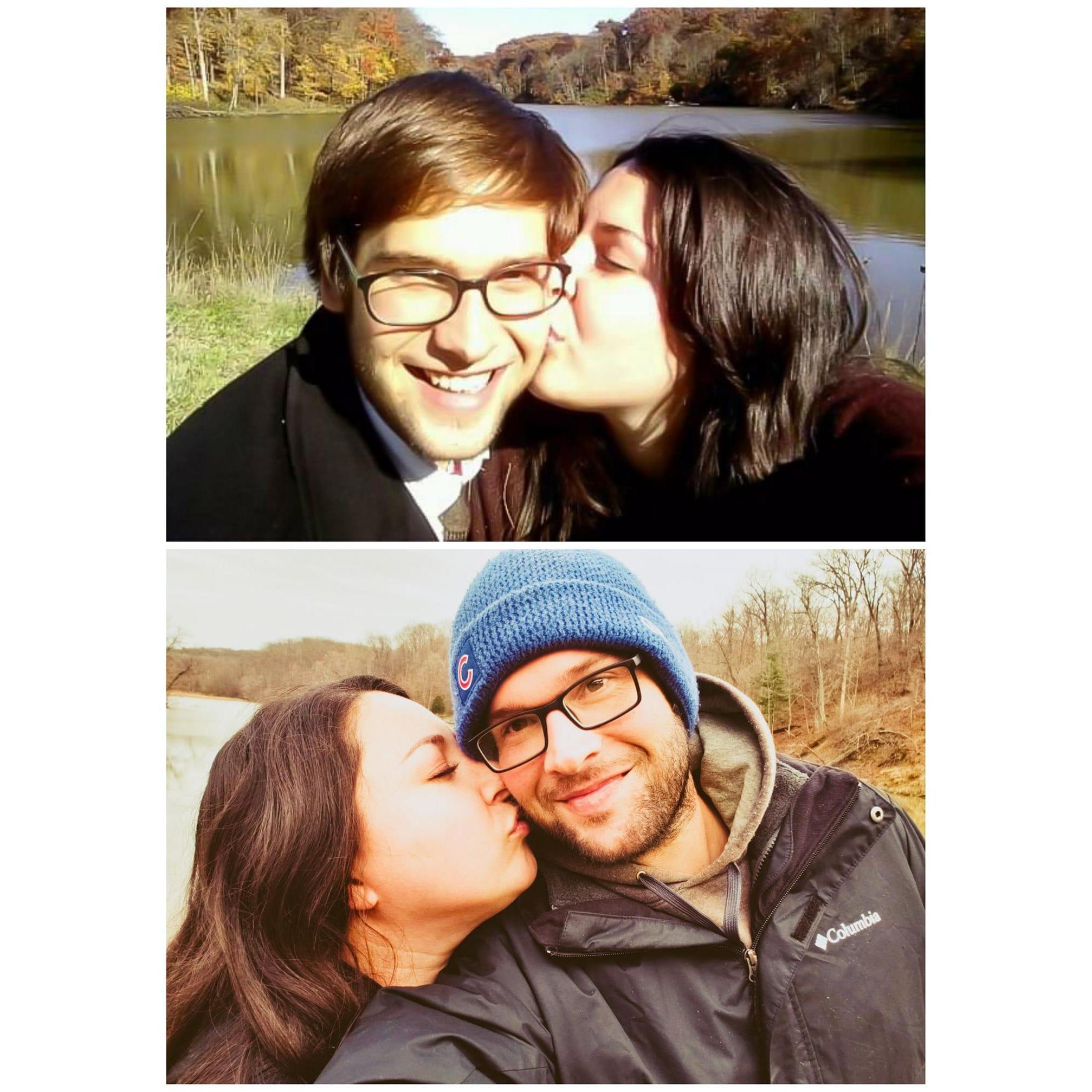Fox Ridge State Park, Charleston, IL (Photos taken 10 years apart)