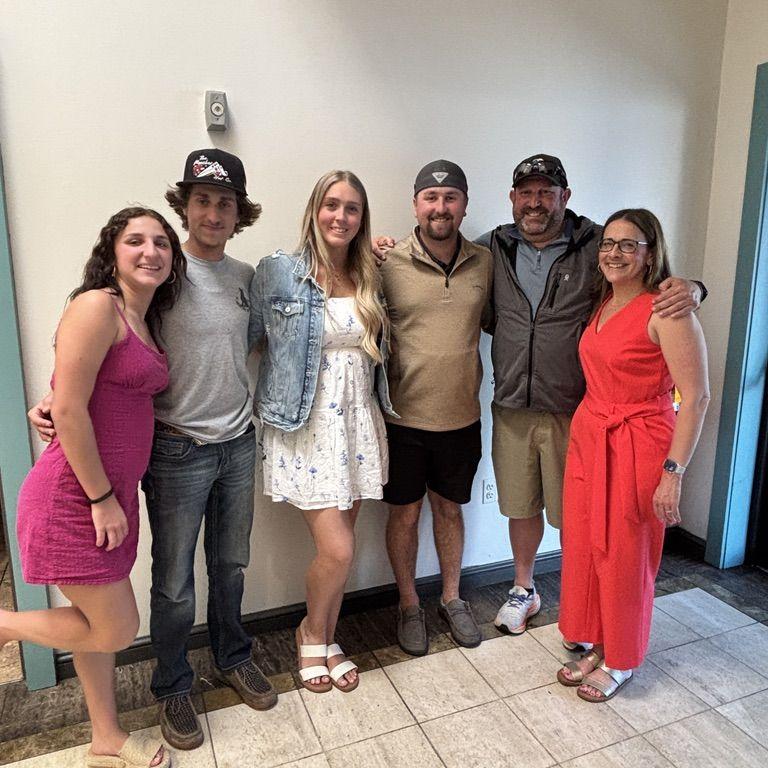 Celebrating with family!