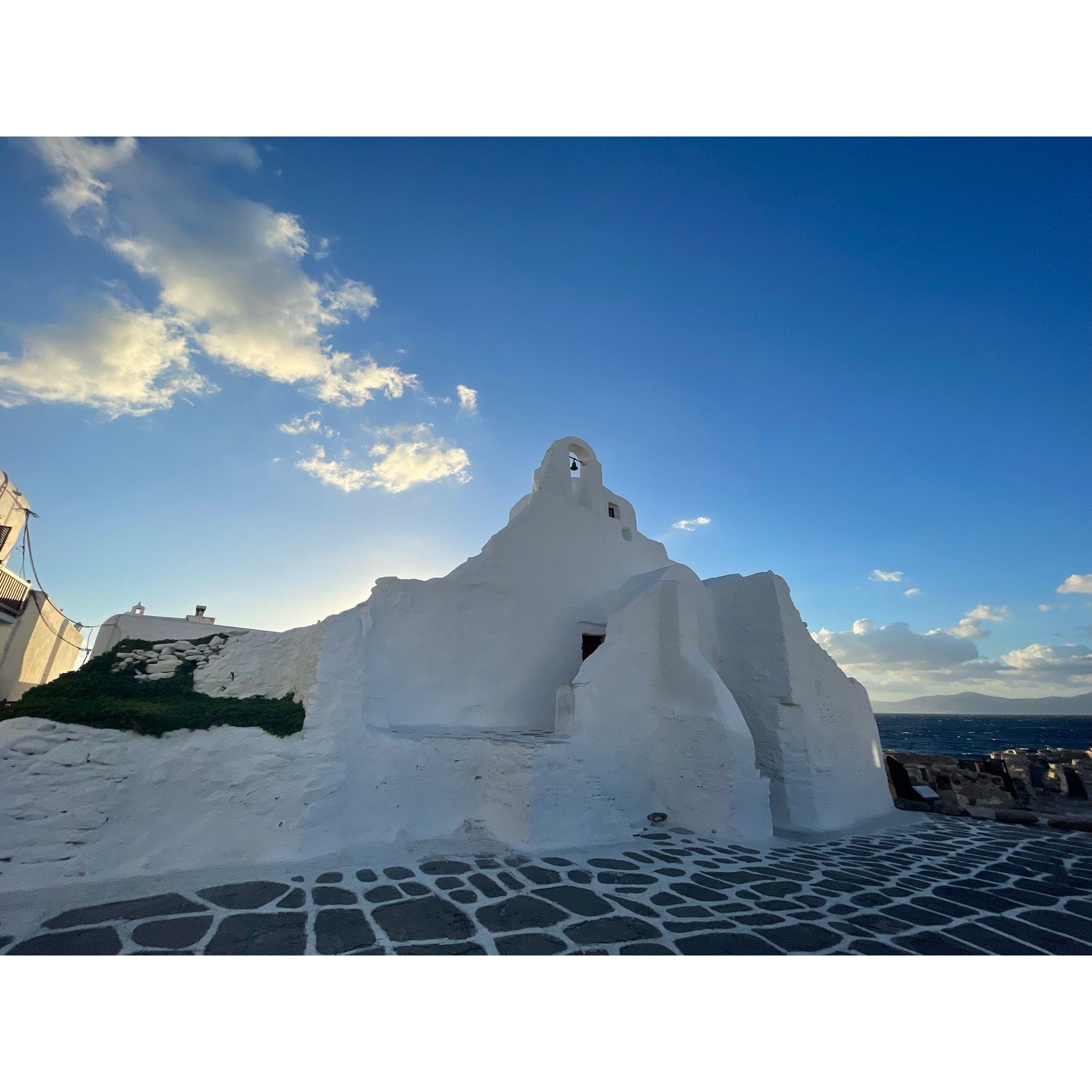 One of the countless churches sprinkled throughout the island…