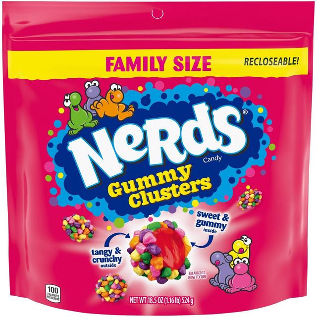 Nerds Gummy Clusters Family Size Candy - 18.5oz