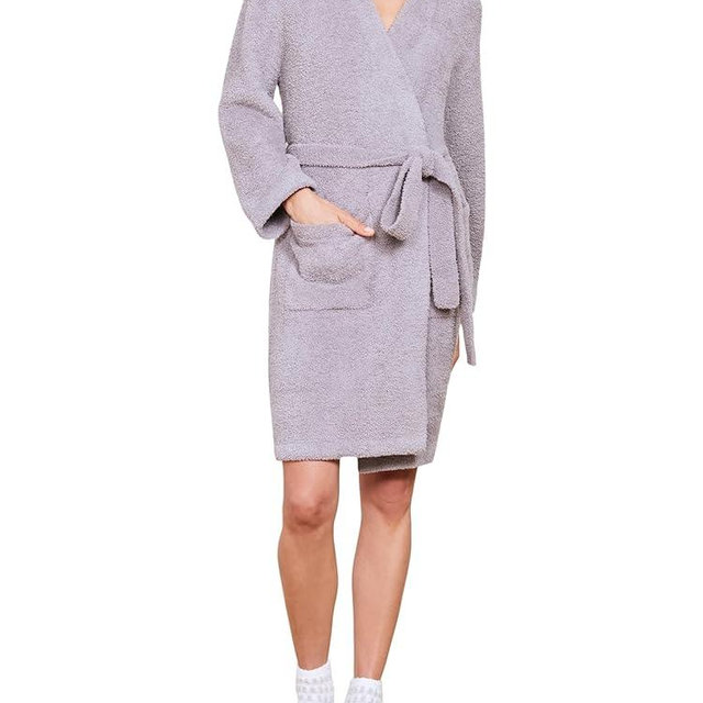 Barefoot Dreams Women's CozyChic Solid Robe