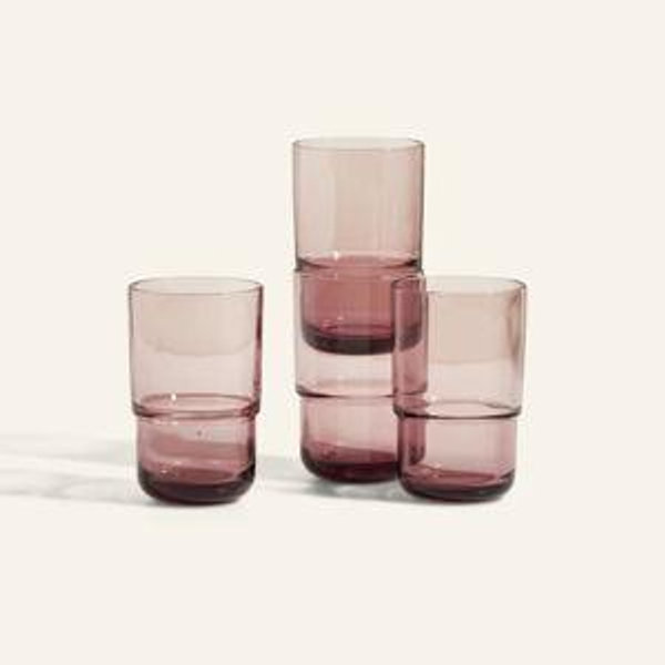Tall Night + Day Glasses (Rosa) - Set of 4