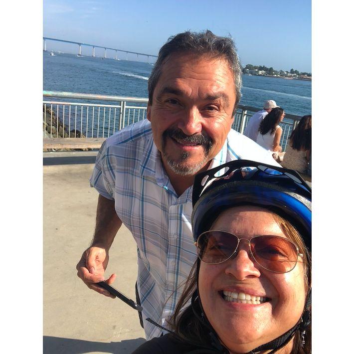 Going on a date on the segway around San Diego.