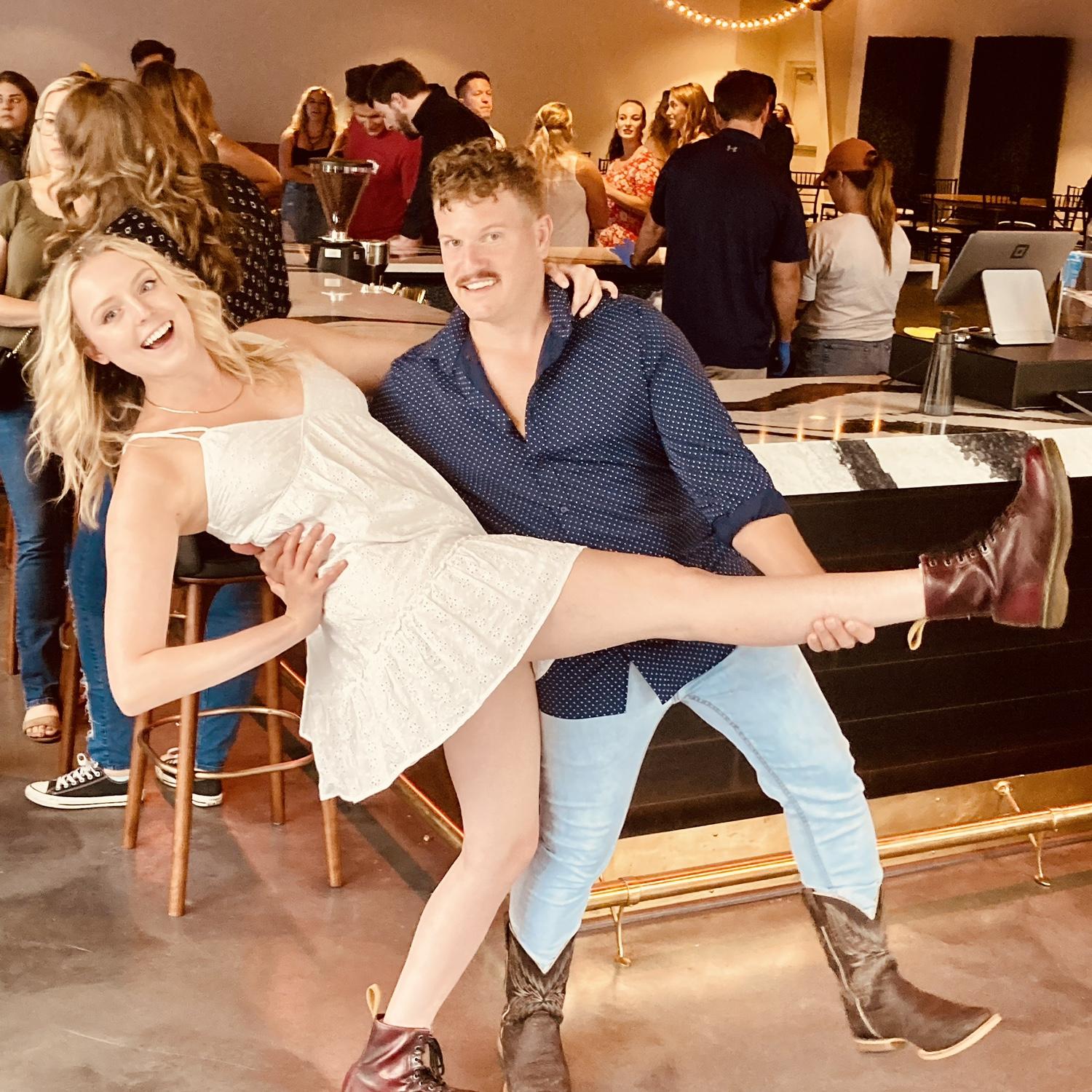 Morgan hates to dance, but for Woody she will do it all