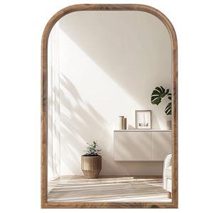 20"x30" Arch Wall Mirror - Natural