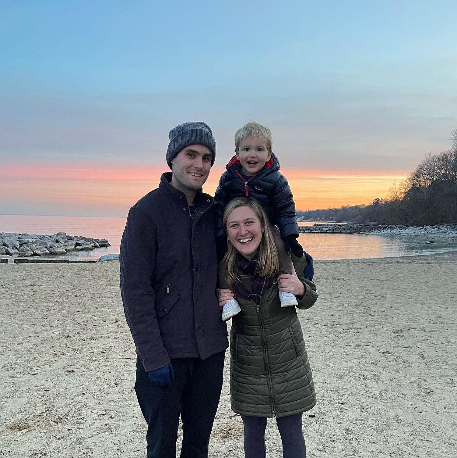 With our favorite nephew!
