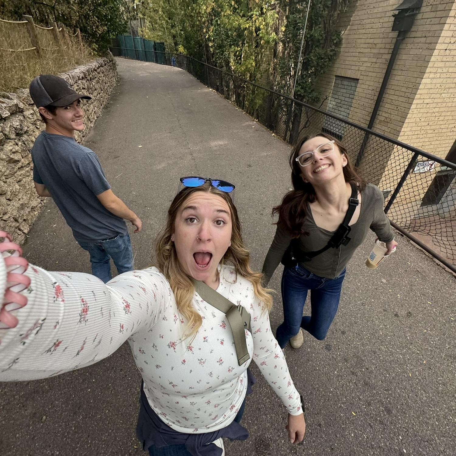 Zoo day with Becca