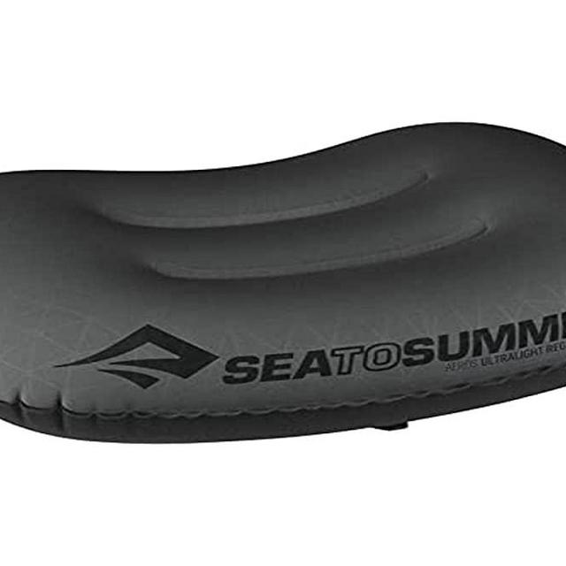 Sea to Summit Aeros Ultralight Inflatable Camping and Travel Pillow, Regular (14.2 x 10.2) Grey