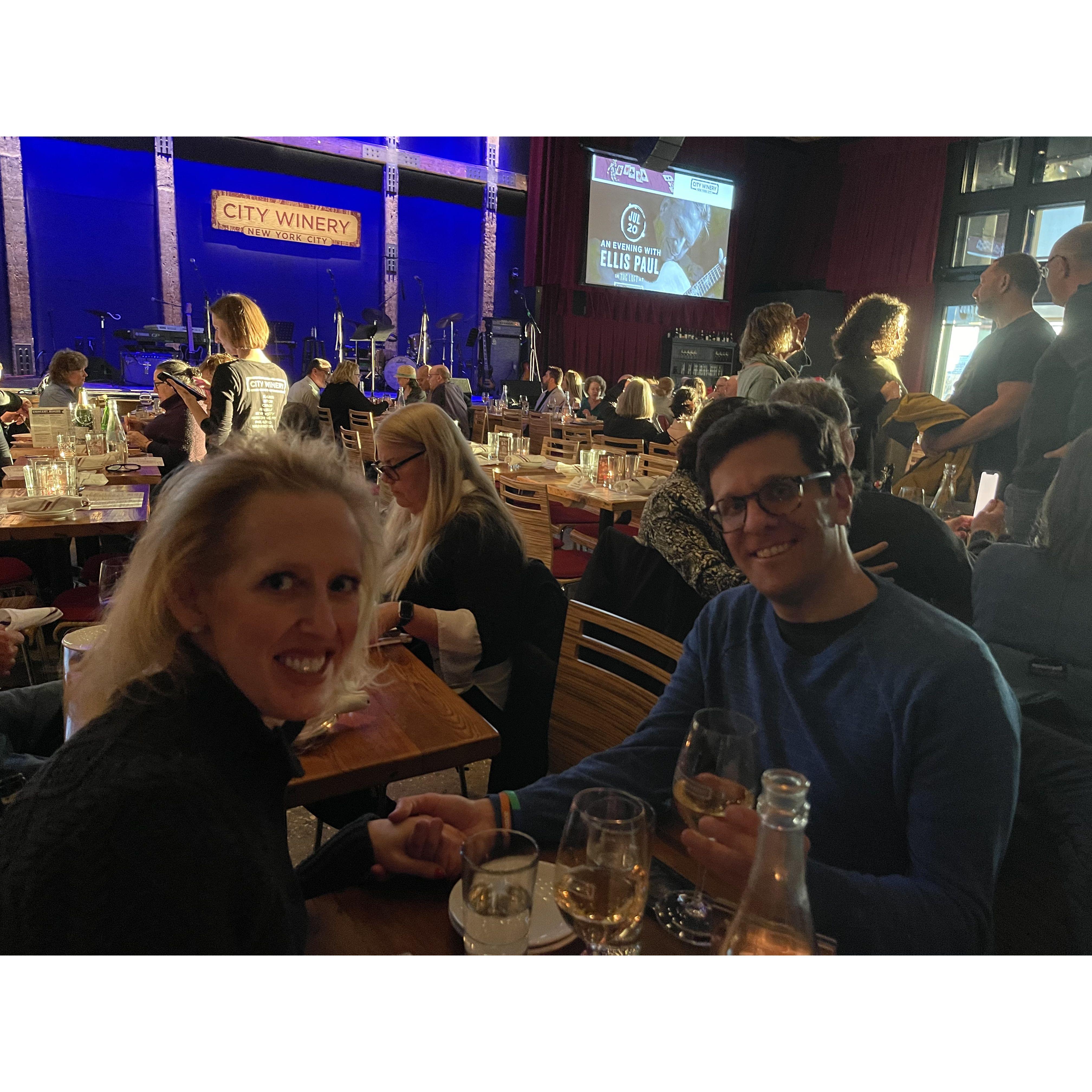 Seeing Aimee Mann at City Winery