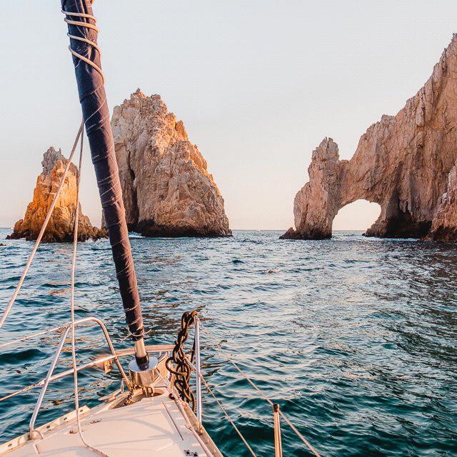 Honeymoon sunset cruise