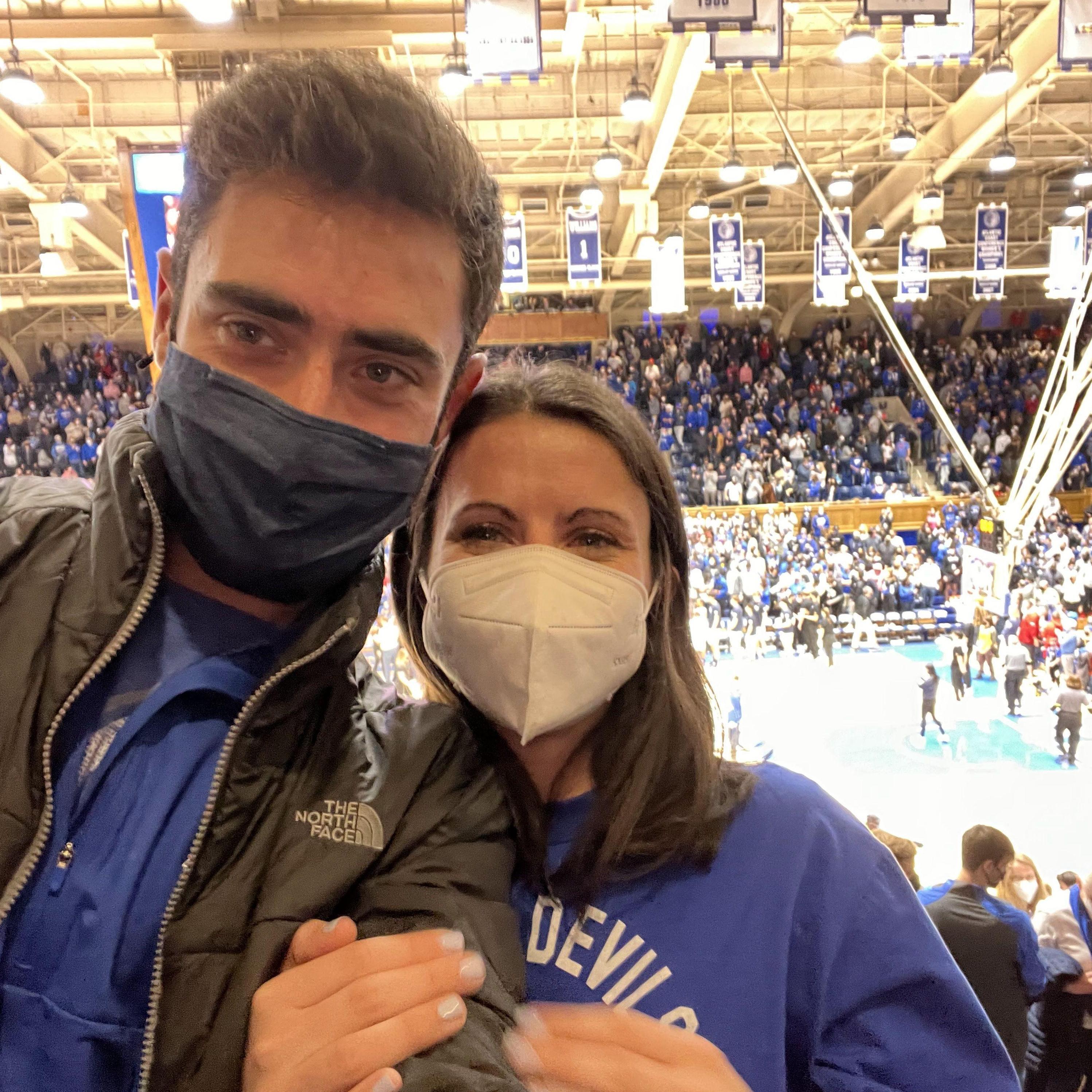 Duke basketball game, 2022