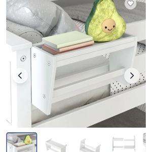 Classic Bedside Tray in white for Kimberly