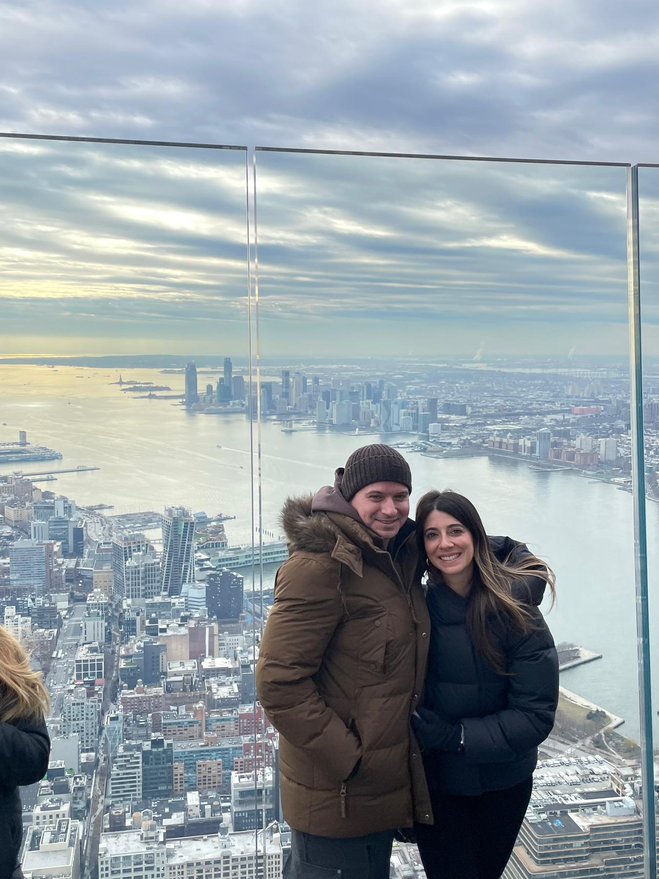 Day after Brian proposed at the Edge