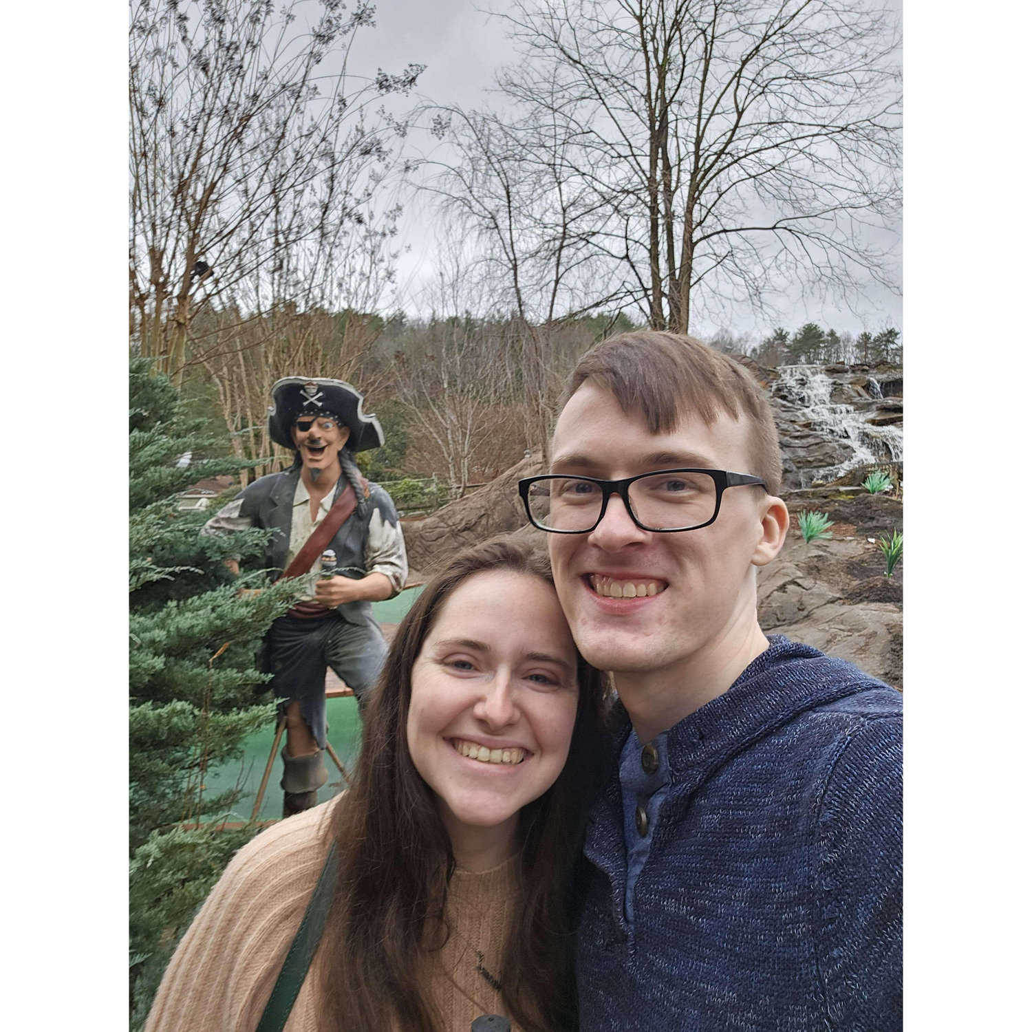 Helen GA, Mini Golf - December 2023