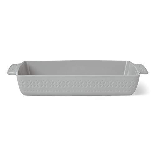 Kate Spade New York 886723 Willow Drive rectangular baker, Grey