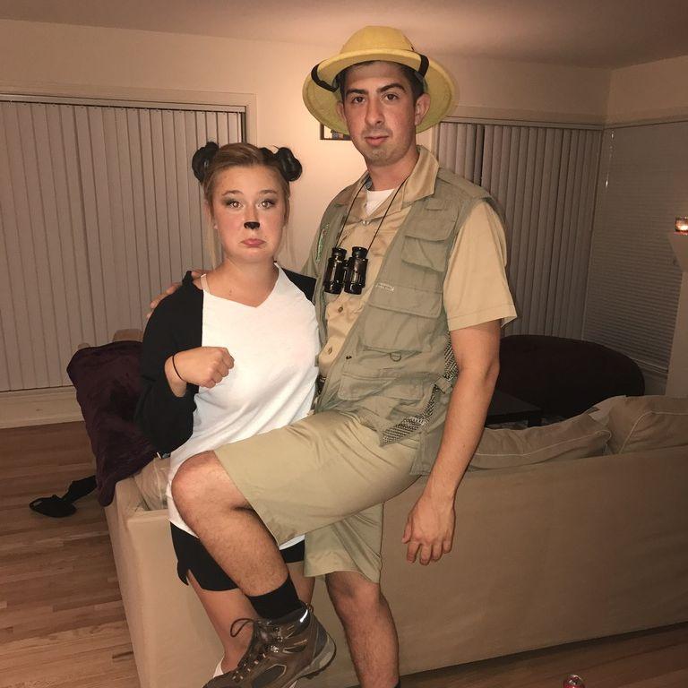 Our first Halloween as Panda and Panda Narrator.