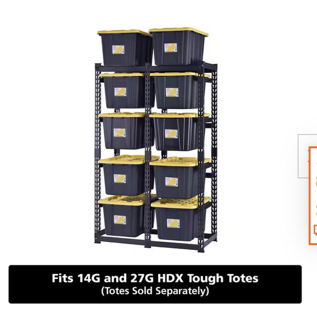 Storage Tote Rack