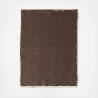 Whipstitch Placemat with Stitched Edges