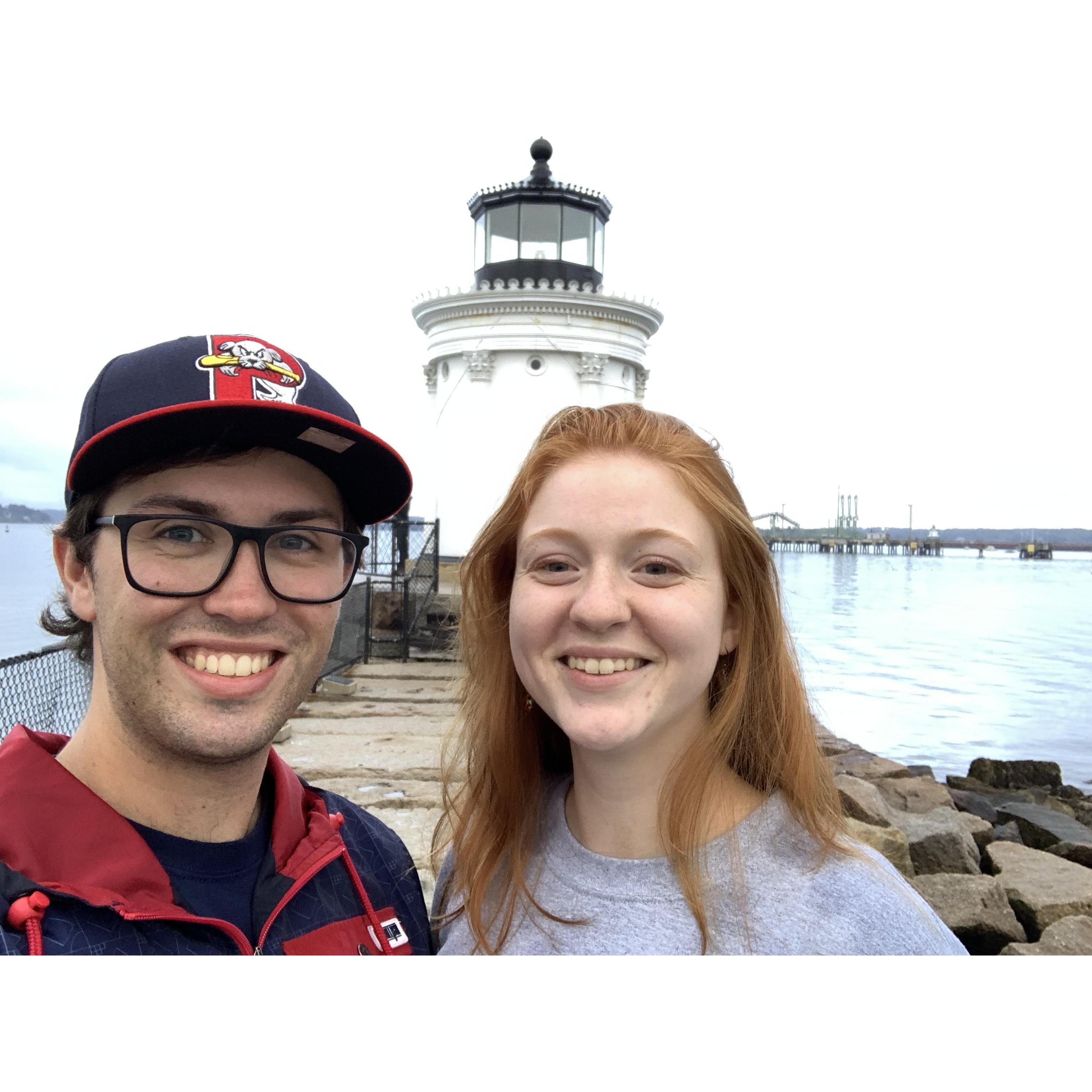 Our first trip together - Portland, Maine! Labor Day Weekend, 2019