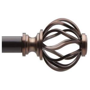 Loft by Umbra - Cagio Curtain Rod Set Bronze Cloud 3/4" (66"x120") Loft By Umbra ™