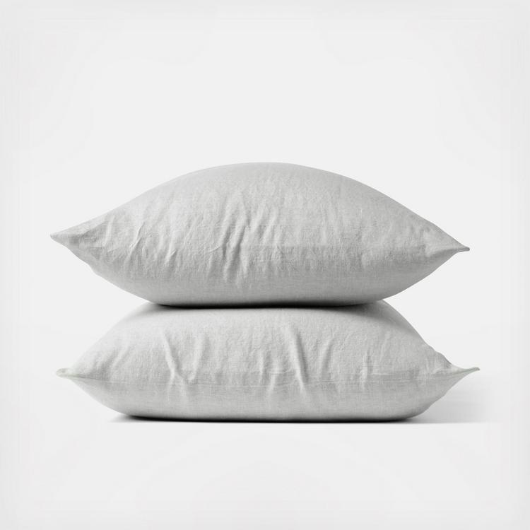 Coyuchi Turiya Organic Latex Pillow Alpine White