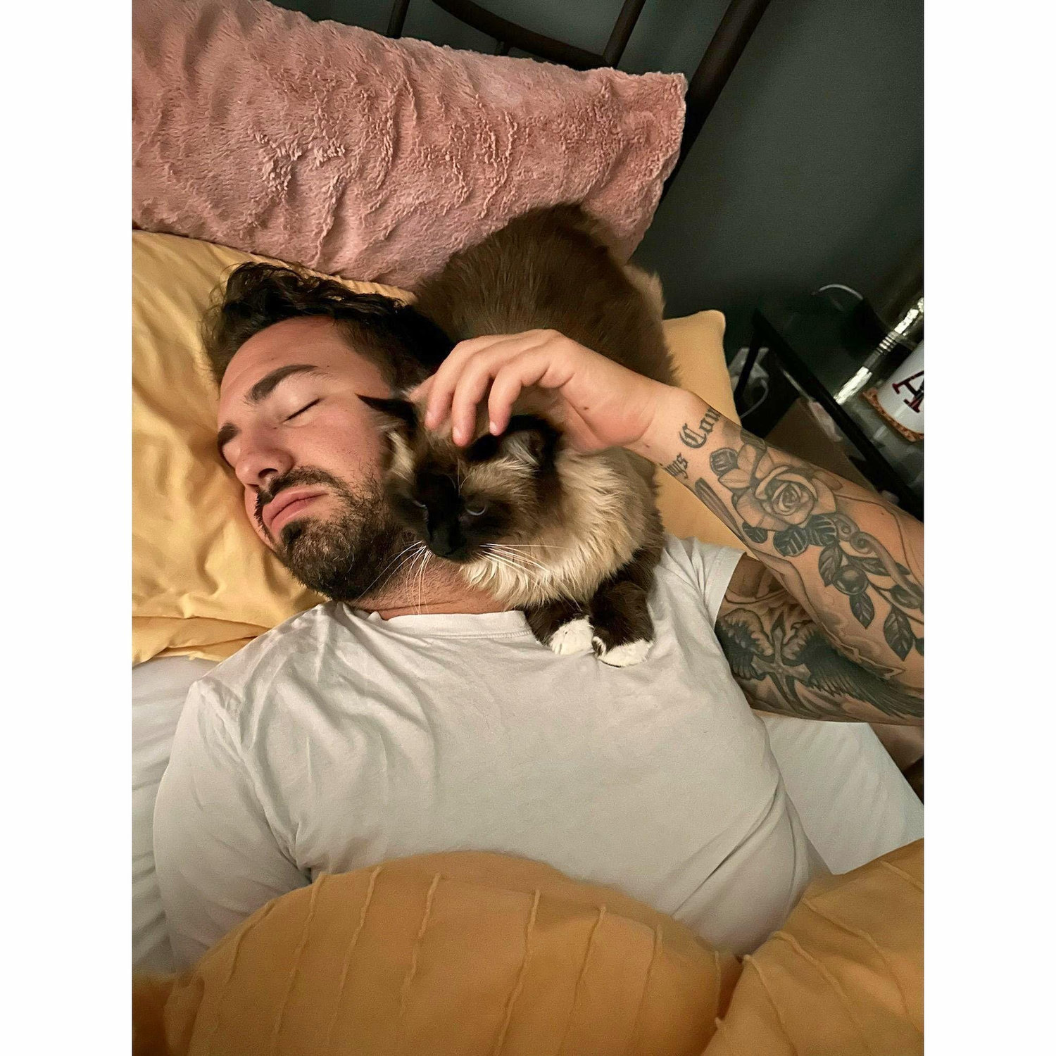 The two men of the house!