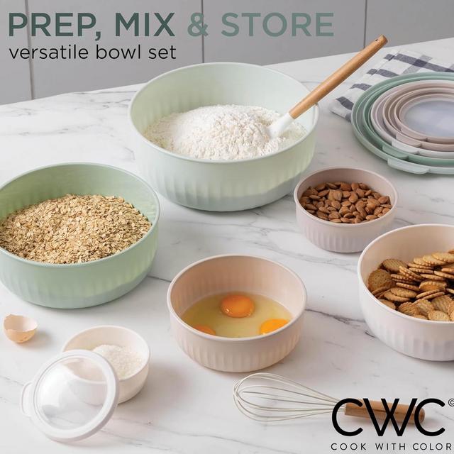 Prep Bowls with Lids, 12 Piece Set