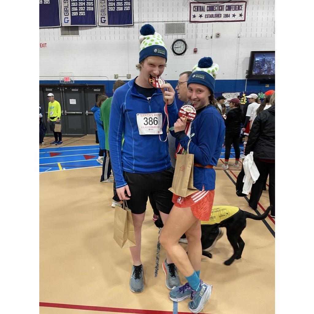 Double trouble! (2x5k in the rain)
